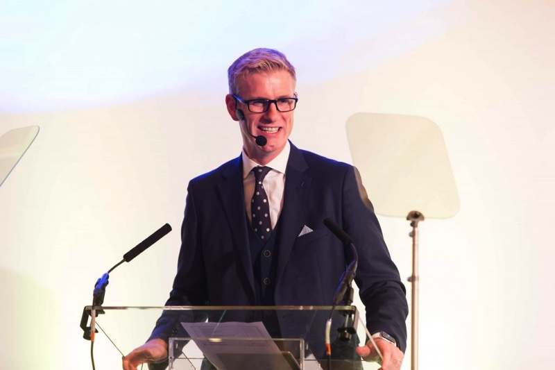 David McClelland hosts the Content Innovation Awards 2018 in Cannes.
